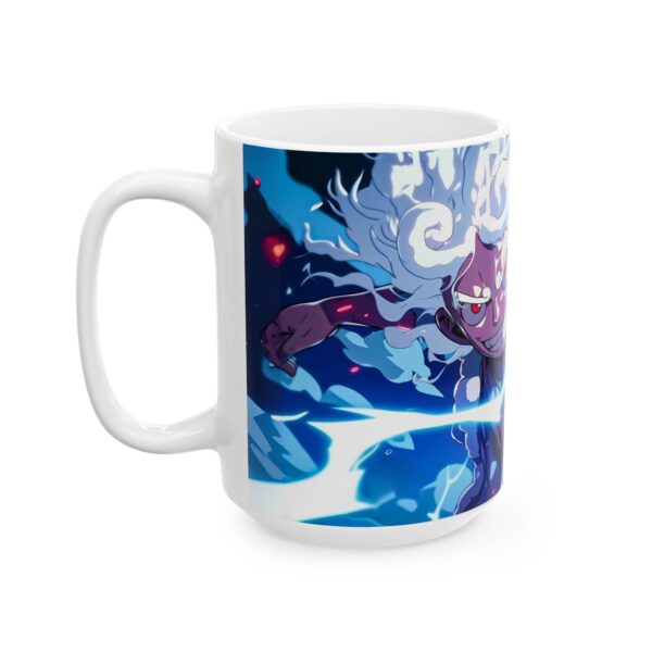 Luffy Gear 5 Coffee Mug: Embrace the Power of the Sun God - Image 6