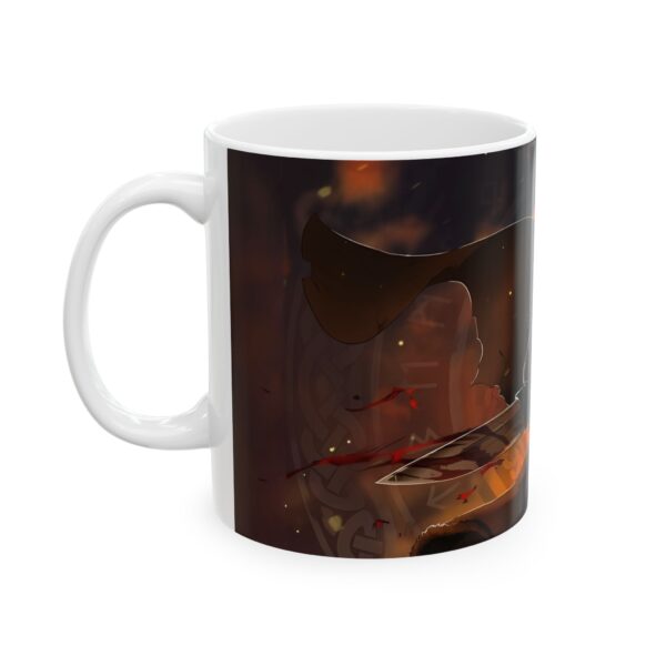 Vinland Saga Thorfinn Fight Coffee Mug: Fuel Your Day with the Spirit of a Viking Warrior - Image 2