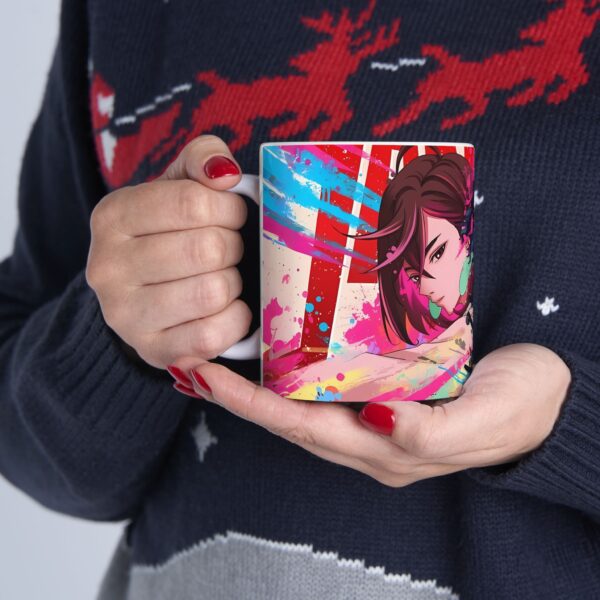 Ken Takakura & Momo Ayase Coffee Mug: A Legendary Duo in Every Sip - Image 4