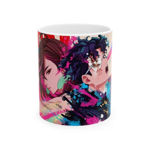 Ken Takakura & Momo Ayase Coffee Mug: A Legendary Duo in Every Sip