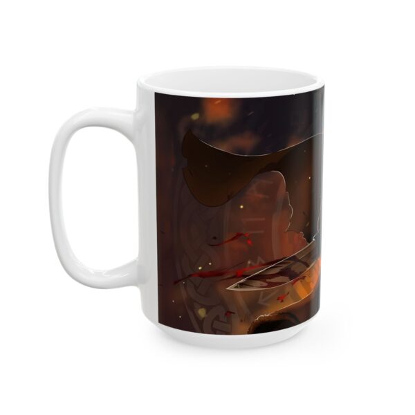 Vinland Saga Thorfinn Fight Coffee Mug: Fuel Your Day with the Spirit of a Viking Warrior - Image 6